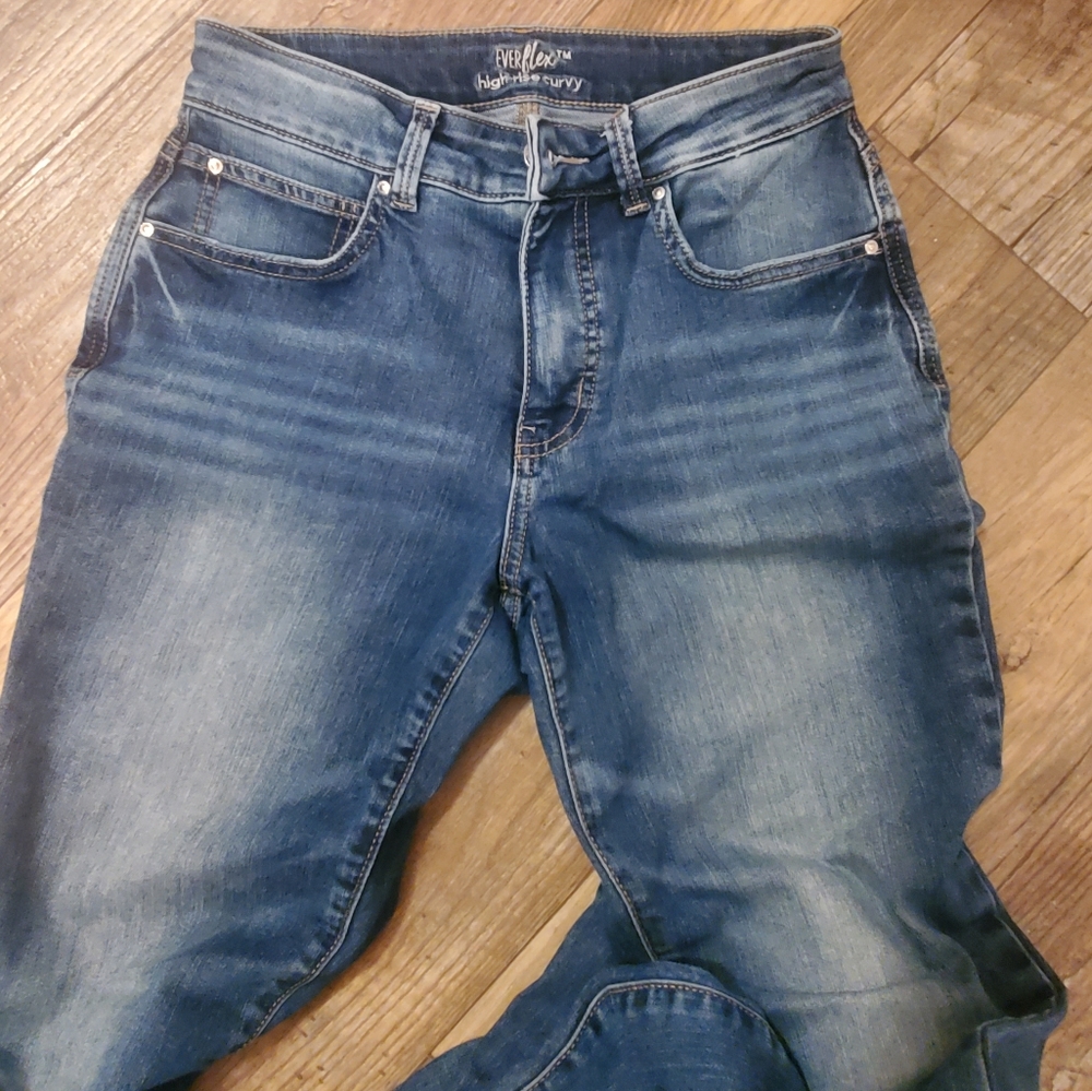 Everflex high rise curvy Jeans, size 4